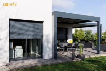 Terasové stínění